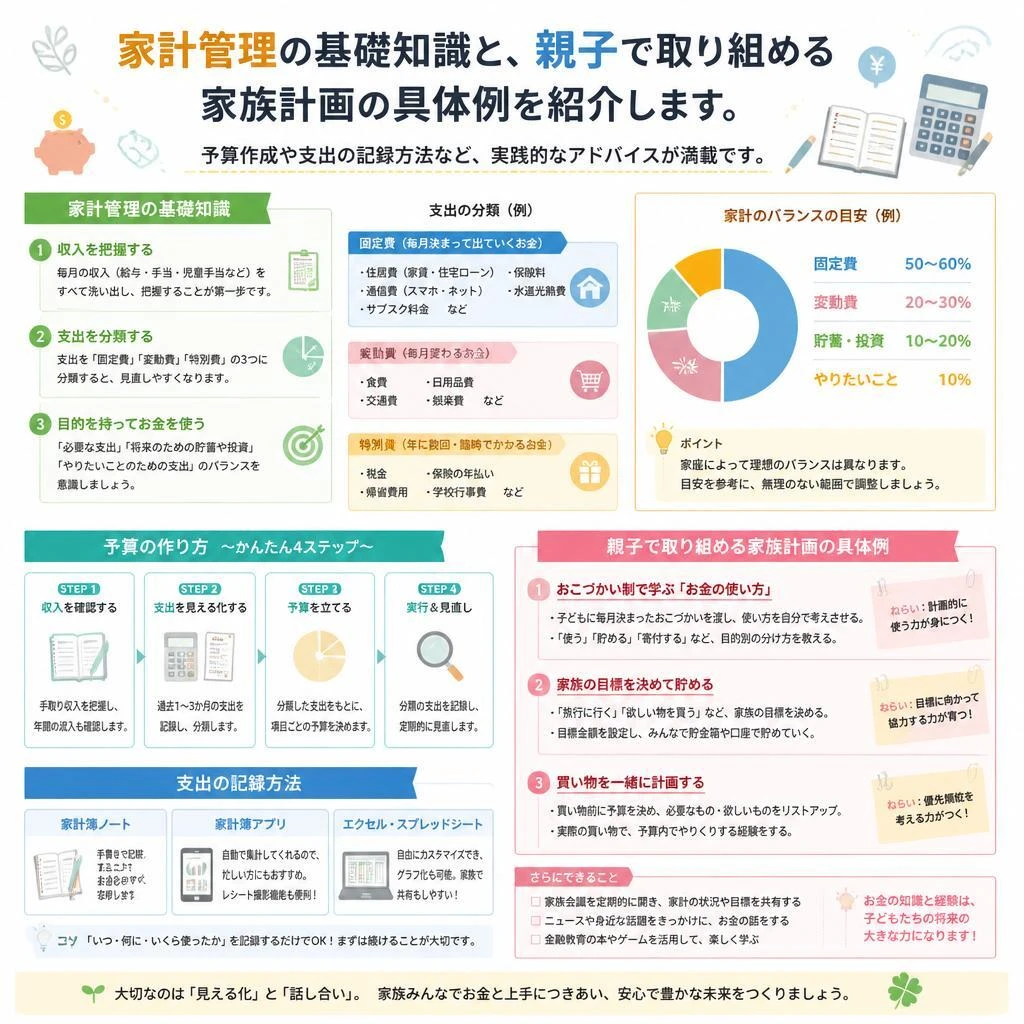 4. 賢い家計管理の実践方法