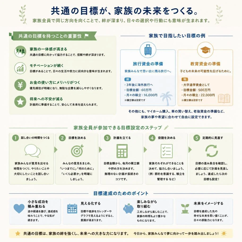 5. 家族で共有する目標設定