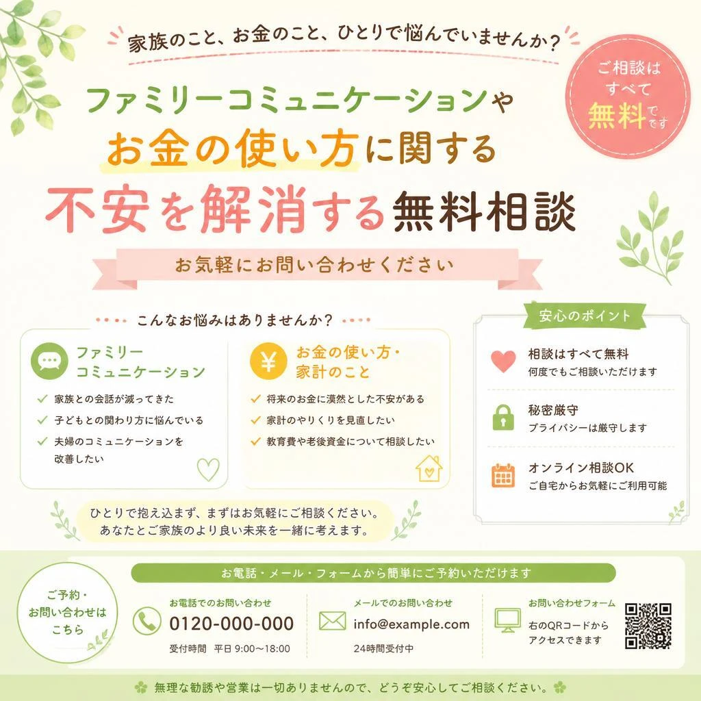 7. 無料相談のお申し込み